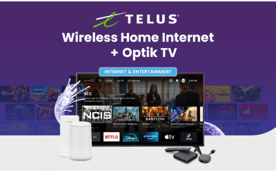 Bundle Better Entertainment with TELUS Wireless Home Internet & Optik