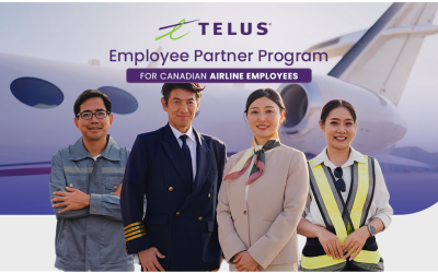 Can Canadian Airline Employees Get a Discount on TELUS Mobility Plans?